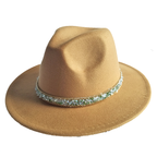 Two tone Fedoras Jazz Hats Cowboy Hats For Women And Men Double-sided Color Cap Red With Black Wool Bowler Hat Wholesale шапка