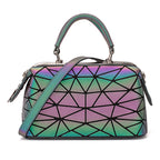 Luminous Geometric Handbags