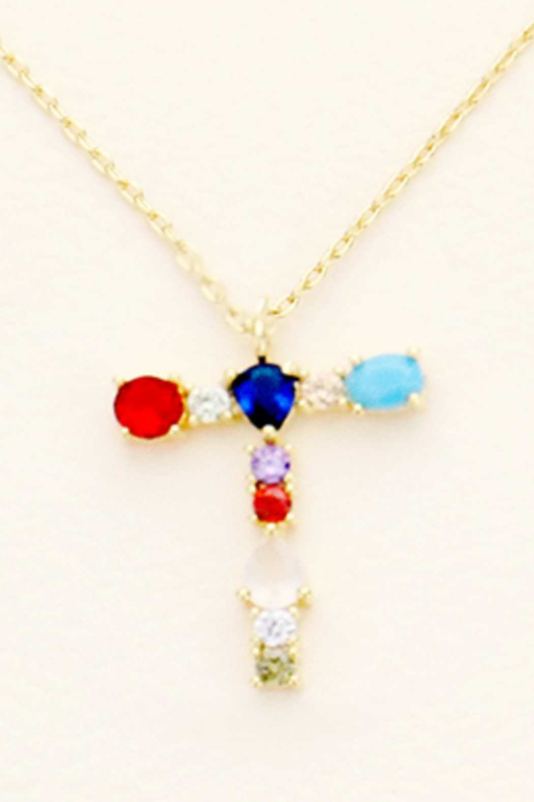 Bright Initial Necklace