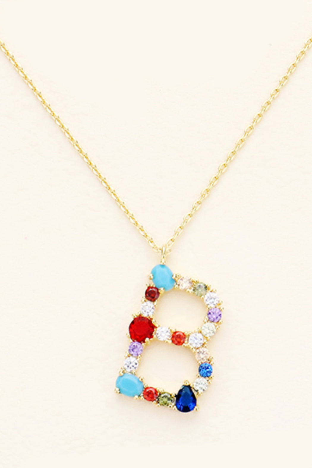 Bright Initial Necklace