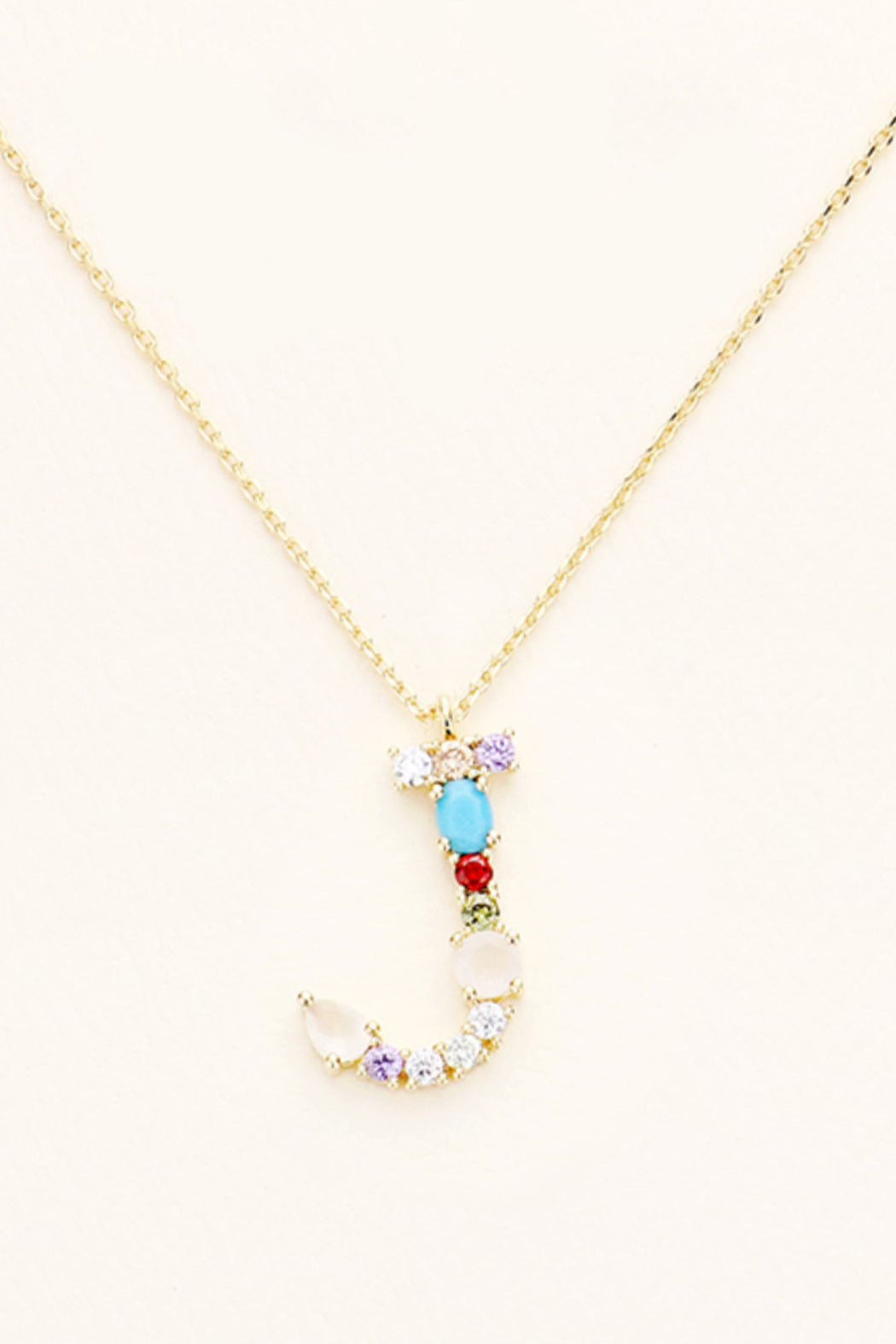 Bright Initial Necklace