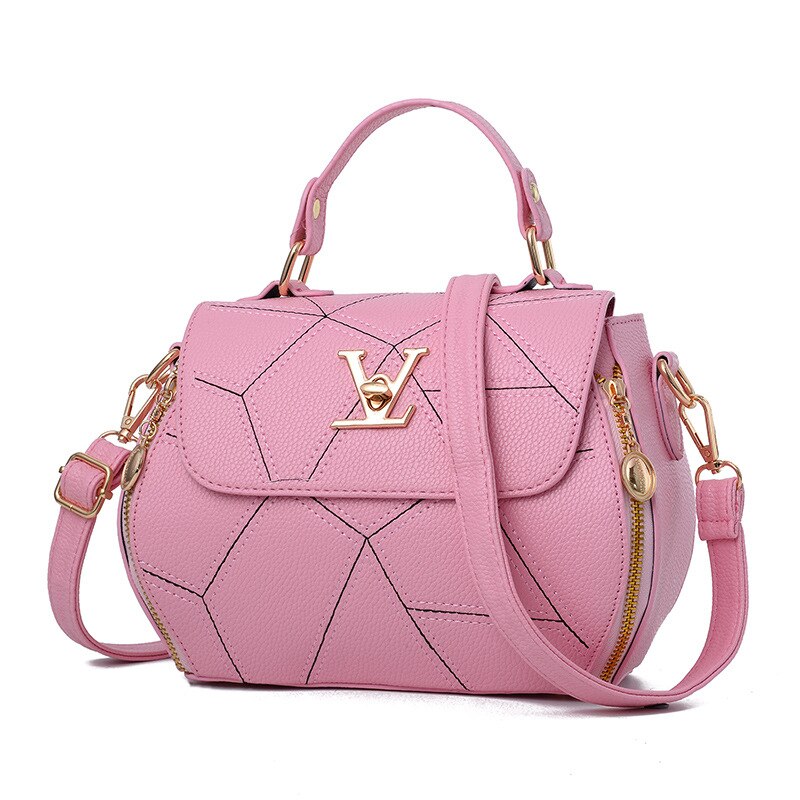 Flap V Brand Womens Bag Luxury Leathe Handbags Shell thread Ladies Clutch Designer Bag Sac A Main Femme Bolsas Women'sTote Purse
