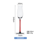 Riedel red collar Bordeaux Crystal glass wine glass artificial blown red black wine cup champagne glasses