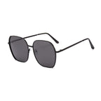 2021 new net red fashion sunglasses men's Korean square elliptical jug mirror women's personality anti-UV glasses