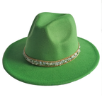 Two tone Fedoras Jazz Hats Cowboy Hats For Women And Men Double-sided Color Cap Red With Black Wool Bowler Hat Wholesale шапка