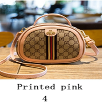 Women Shoulder Bag New Printed Letter Bee Messenger Bag Famous Design Versatile Fashion Casual Crossbody Bag Lady Handbag Clutch