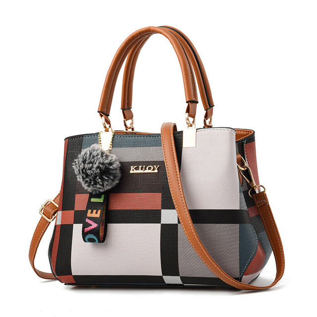 New 4pcs/Set Women Composite Bags High Quality Ladies Purses and Handbags Female PU Leather Shoulder Messenger Bags Tote Bag