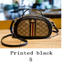Women Shoulder Bag New Printed Letter Bee Messenger Bag Famous Design Versatile Fashion Casual Crossbody Bag Lady Handbag Clutch