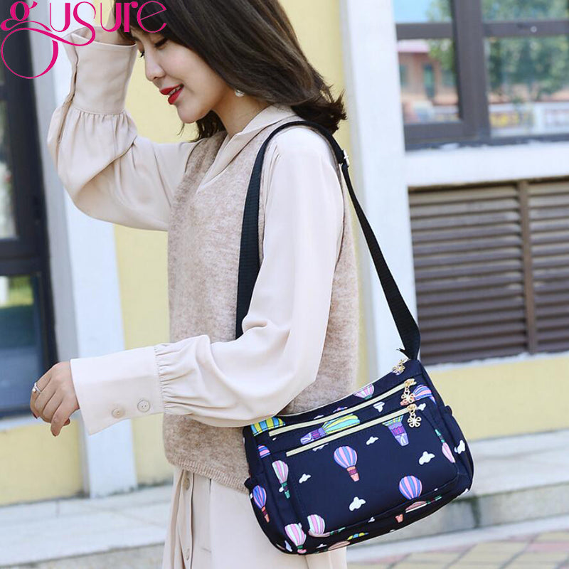 Gusure New Arrival Women Shoulder Bags Fashion Ladies Messenger Bags Casual Small Women Oxford Bag