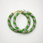 Rainbow Colorful Rhinestone Crystal Hoop Earring For Women And Girls Party Gift Jewelry Accessories