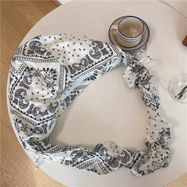 Bandana Purses Tote Bags 2021 New  Women Handbags Ladies Luxury Cute Designer  Purses Handbags