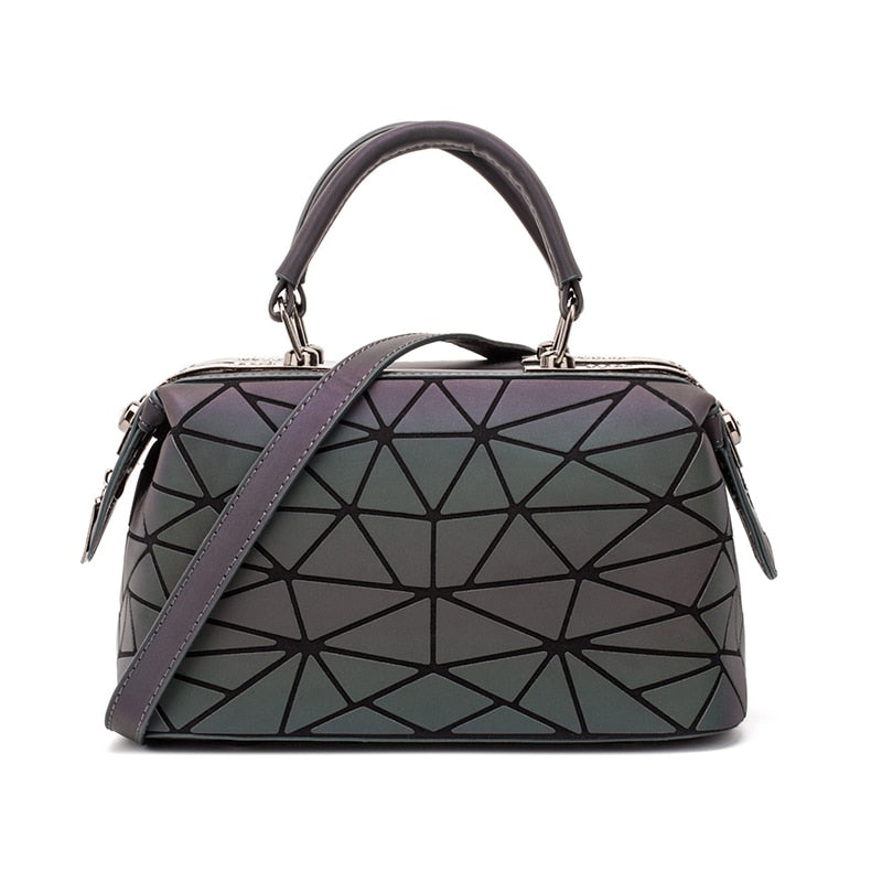 Luminous Geometric Handbags